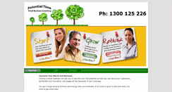 Desktop Screenshot of potentialtime.com.au